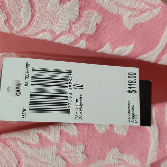 Pink Brocade Blazer - Picture 4 of 5